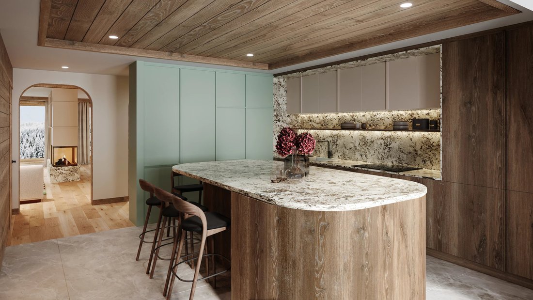 Apartment in Saint-Bon-Tarentaise, Courchevel, France 4 - 16556353