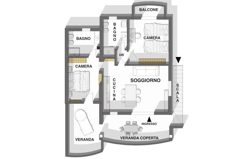 Apartment in Olbia, Sardinia, Italy 2 - 16556079