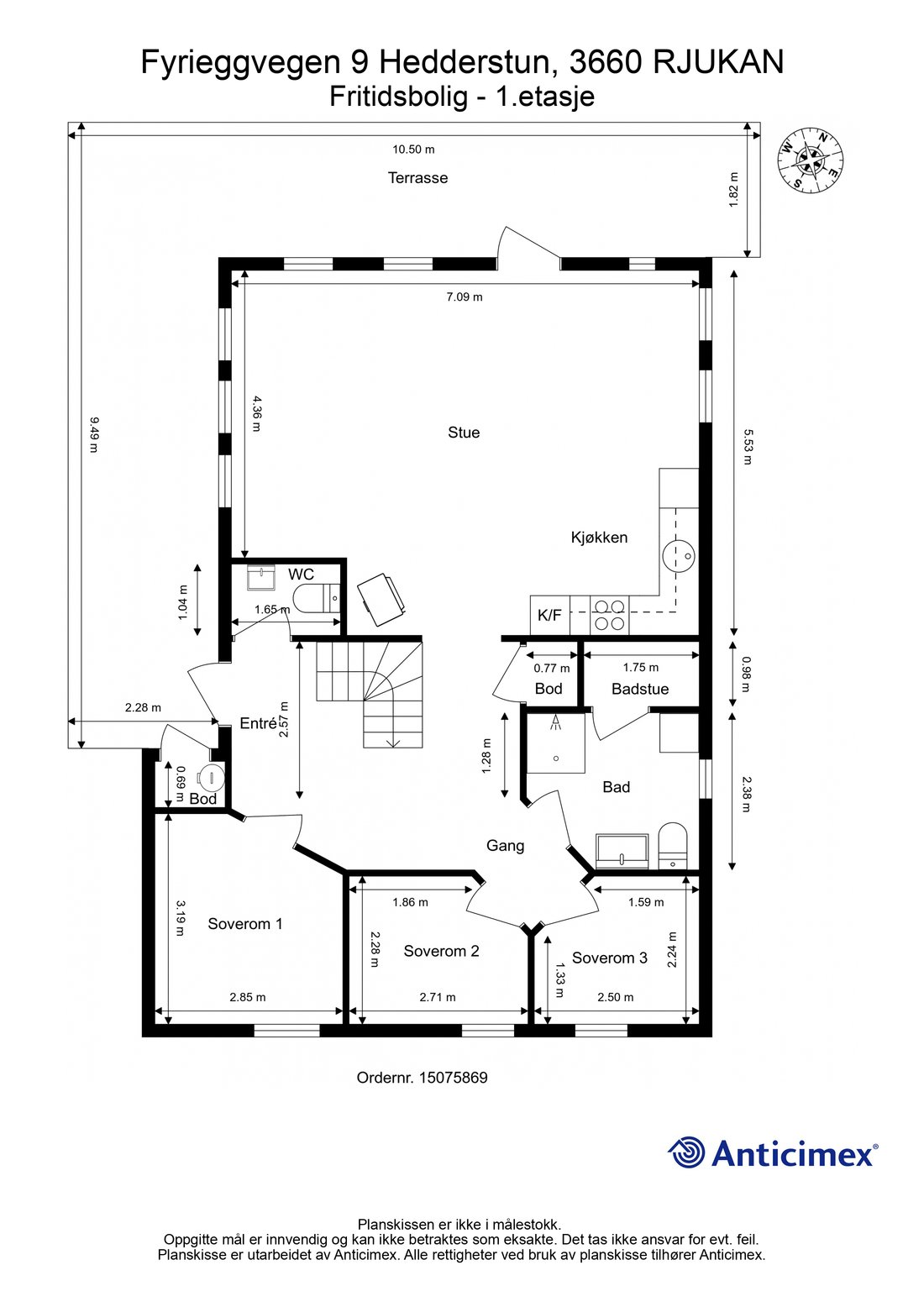 Chalet in Rjukan, Telemark, Norway 5 - 16557830