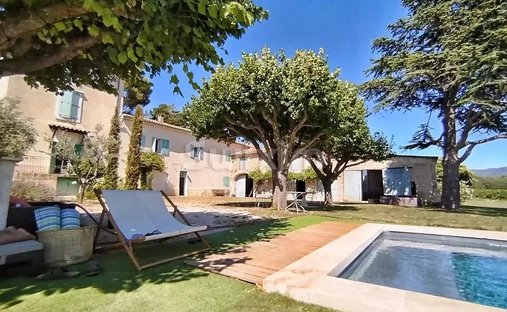 Barnes South Drôme Sumptuous Renovated Medieval Castle Panoramic View Swimming Pool