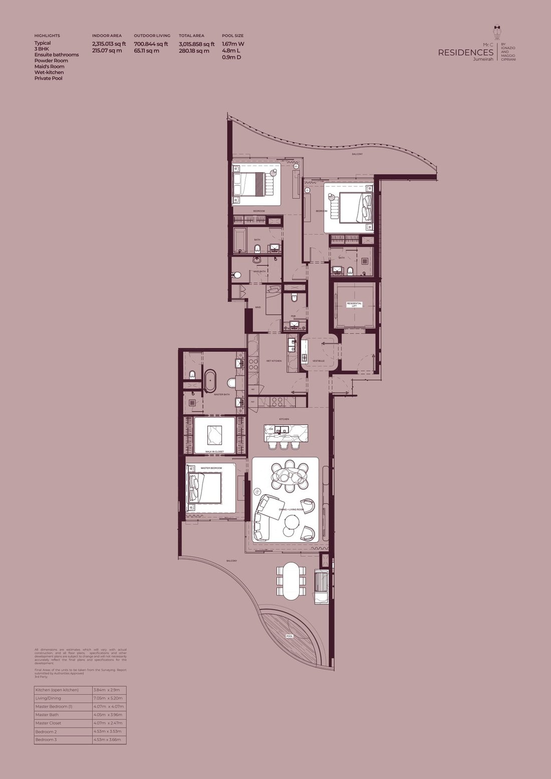 Apartment in Jumeirah, Dubai, United Arab Emirates 2 - 16550876