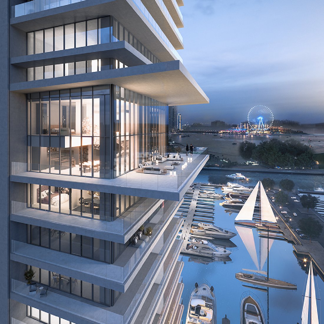 Apartment in Dubai Harbour, Dubai, United Arab Emirates 1 - 16566313