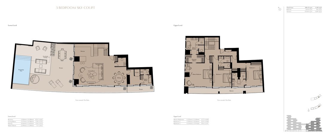 Apartment in Palm Jumeirah, Dubai, United Arab Emirates 2 - 16550886