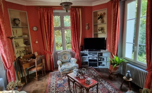 20 Minutes From The Sea : 19th C. Neogothic Style Chateau In Normandy