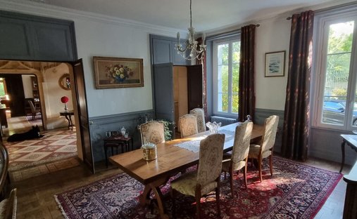 20 Minutes From The Sea : 19th C. Neogothic Style Chateau In Normandy