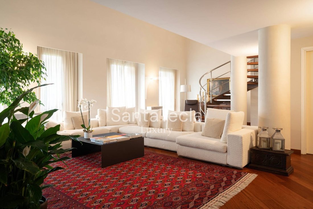 Penthouse With Large Terrace In Corso Sempione In Milan, Lombardy ... - Penthouse Apartment Sold In Milan