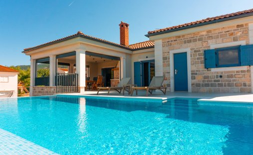 Villa à Jelsa, Split-Dalmatie, Croatie 1