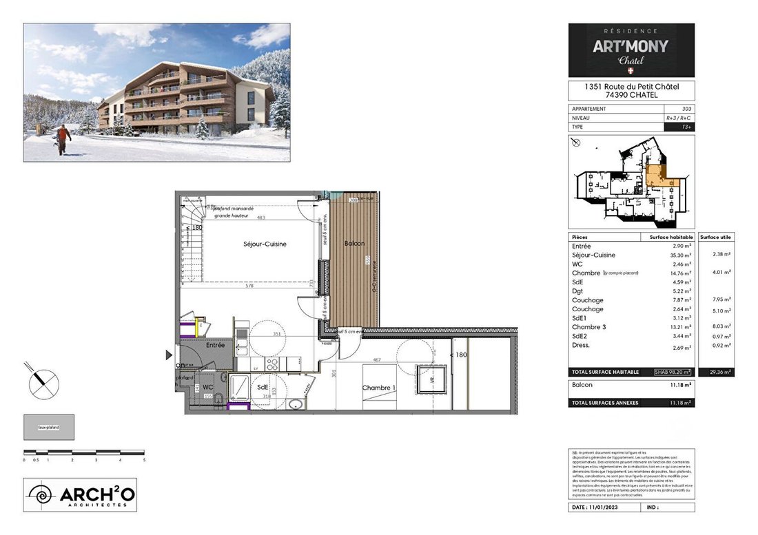 Apartment in Châtel, Auvergne-Rhône-Alpes, France 2 - 15445918