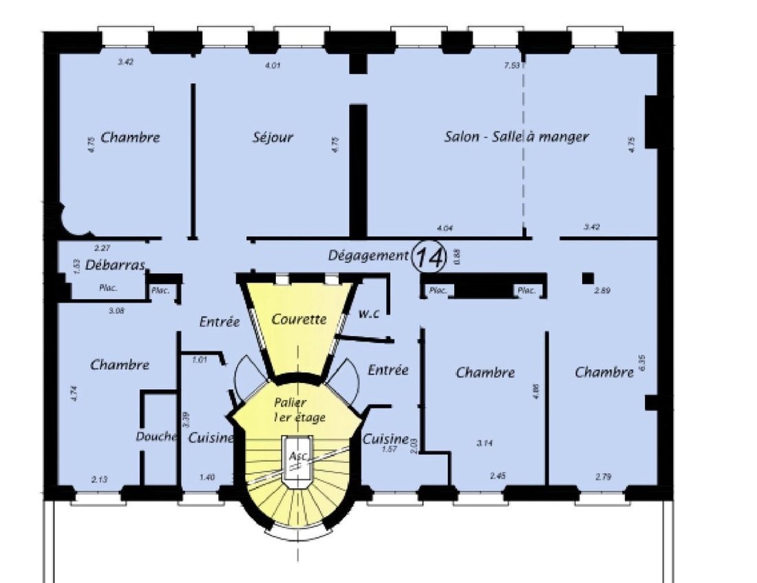 Apartment in Bois de Boulogne, Paris 16e Arrondissement, Paris 2 - 16570902