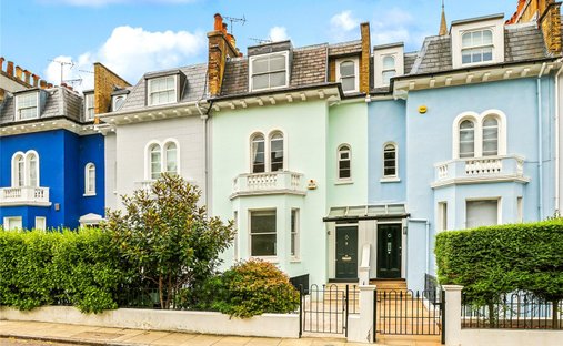 House in Hyde Park, Westminster, England 1