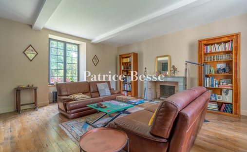 19 Th C. Chateau With Outbuildings And Pool