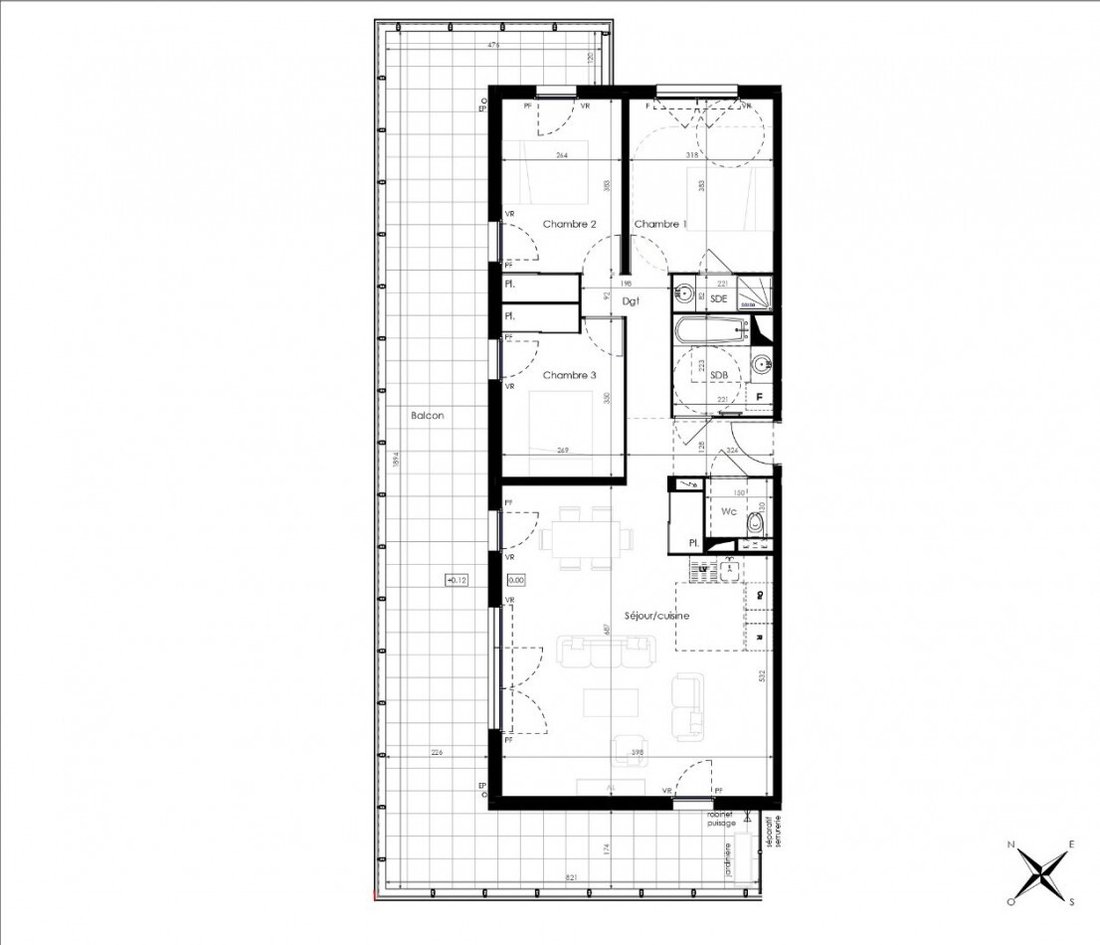 Apartment in Espace Villeroy-Les Quilles, Sète, France 5 - 16577859