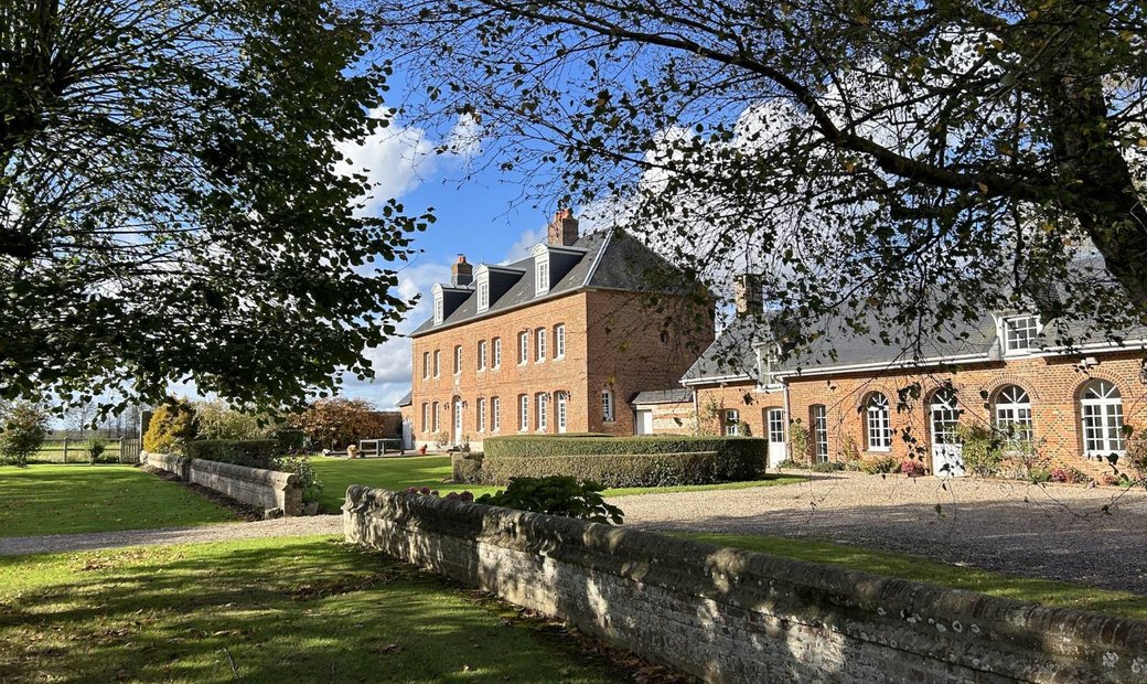 Castle for Sale in Veules-les-Roses, Normandy, France