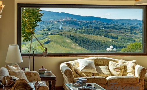 Villa in San Gimignano, Toskana, Italien 1