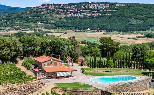Villa a Massa Marittima, Toscana, Italia 1