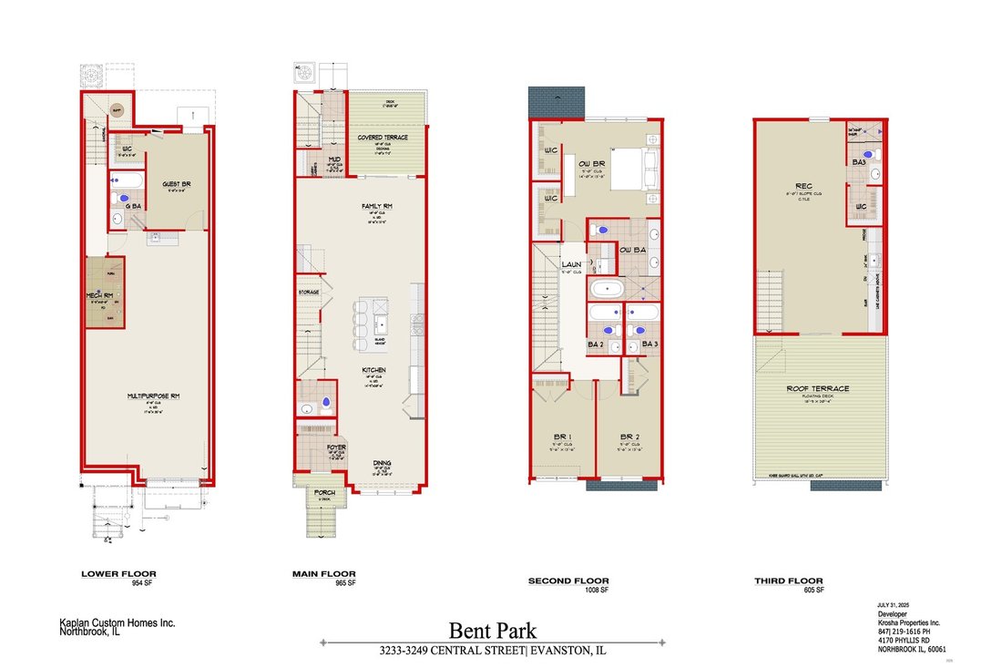 Townhouse in Evanston, Illinois, United States 2 - 16588177