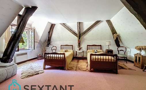 Castle for Sale in Veules-les-Roses, Normandy, France