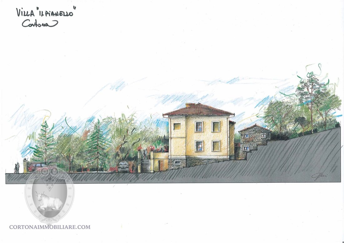 Villa in Center, Cortona, Tuscany 2 - 16608467
