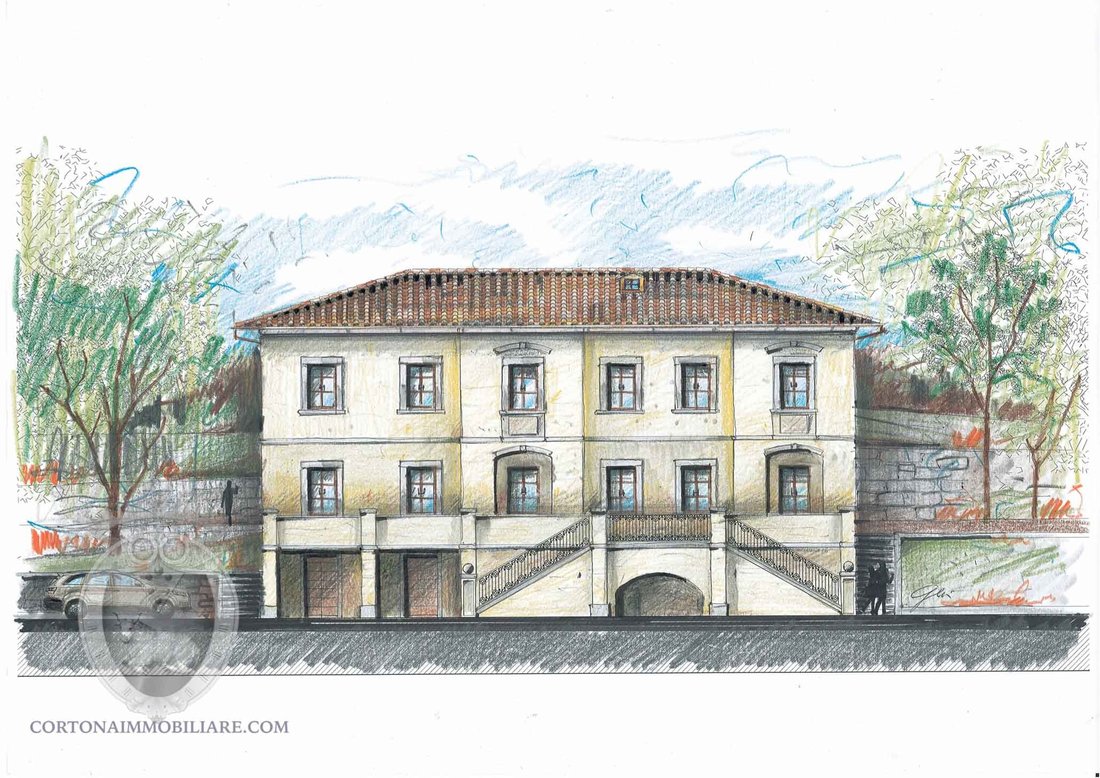 Villa in Center, Cortona, Tuscany 1 - 16608467