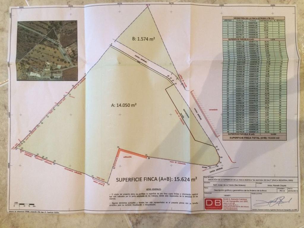 Land in Sant Josep de sa Talaia, Balearische Inseln, Spanien 4 - 16613287