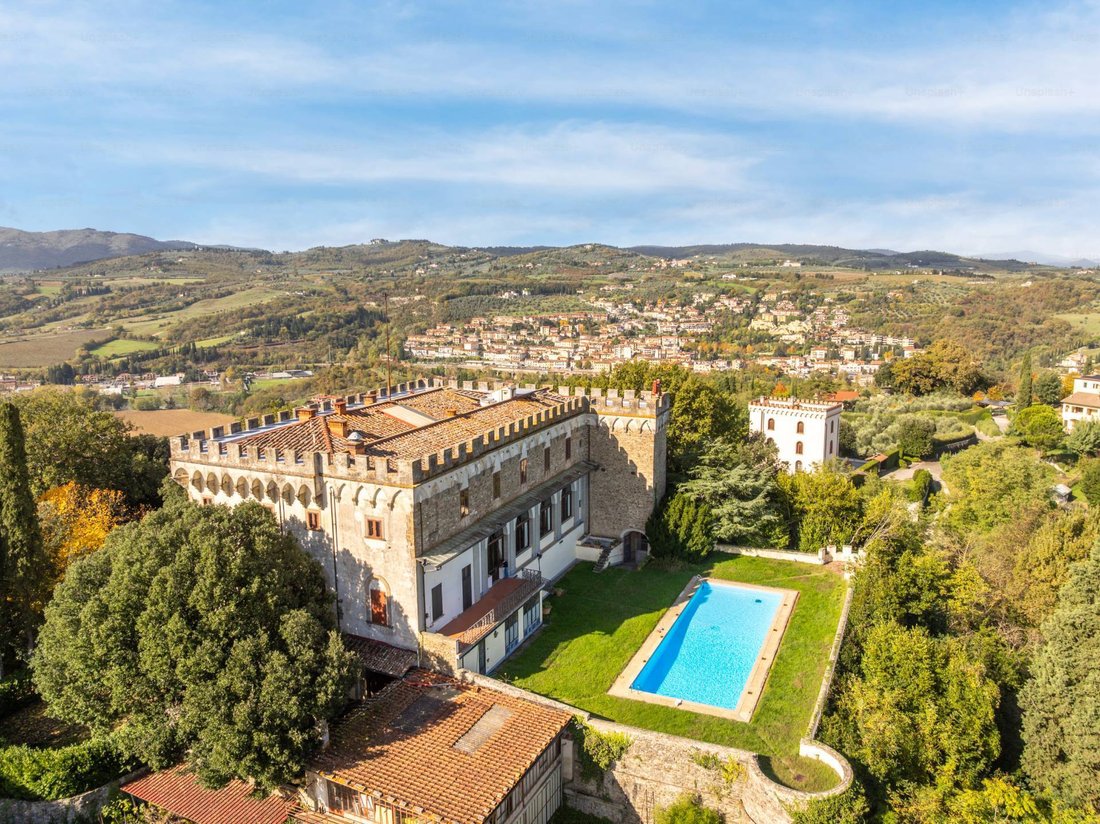 Castle in Leccio - Sant'Ellero - San Clemente, Reggello, Tuscany 5 - 16610043
