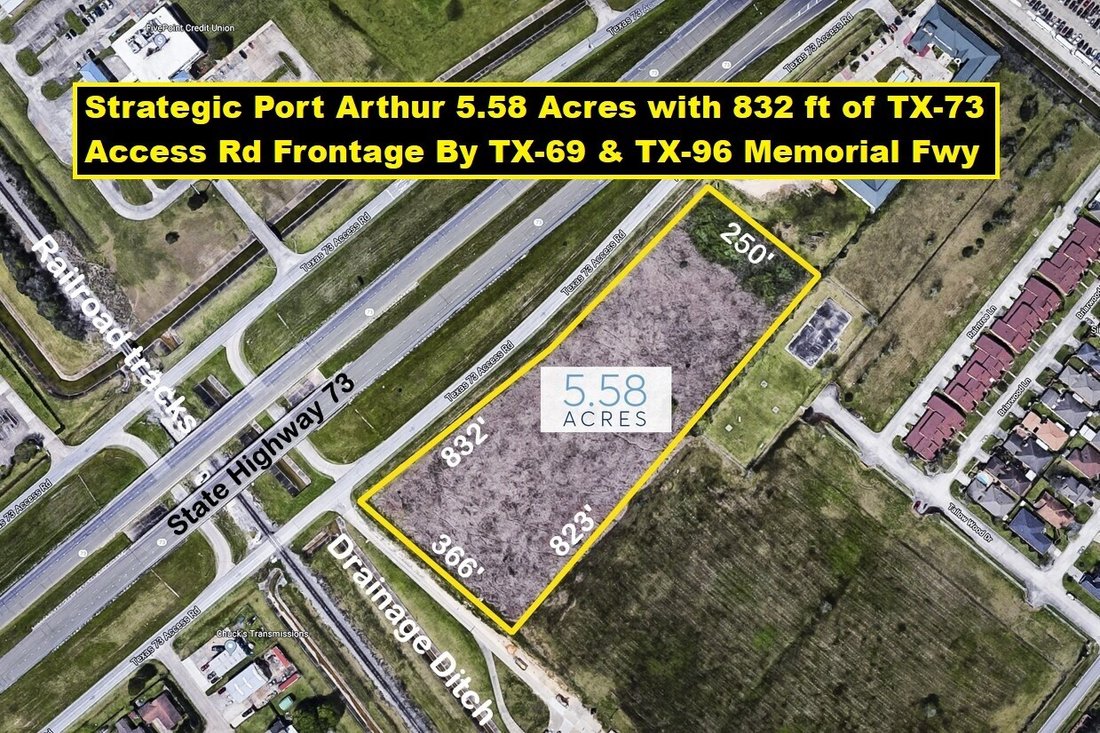 Terreno a Bridge City, Texas, Stati Uniti 1 - 16610200