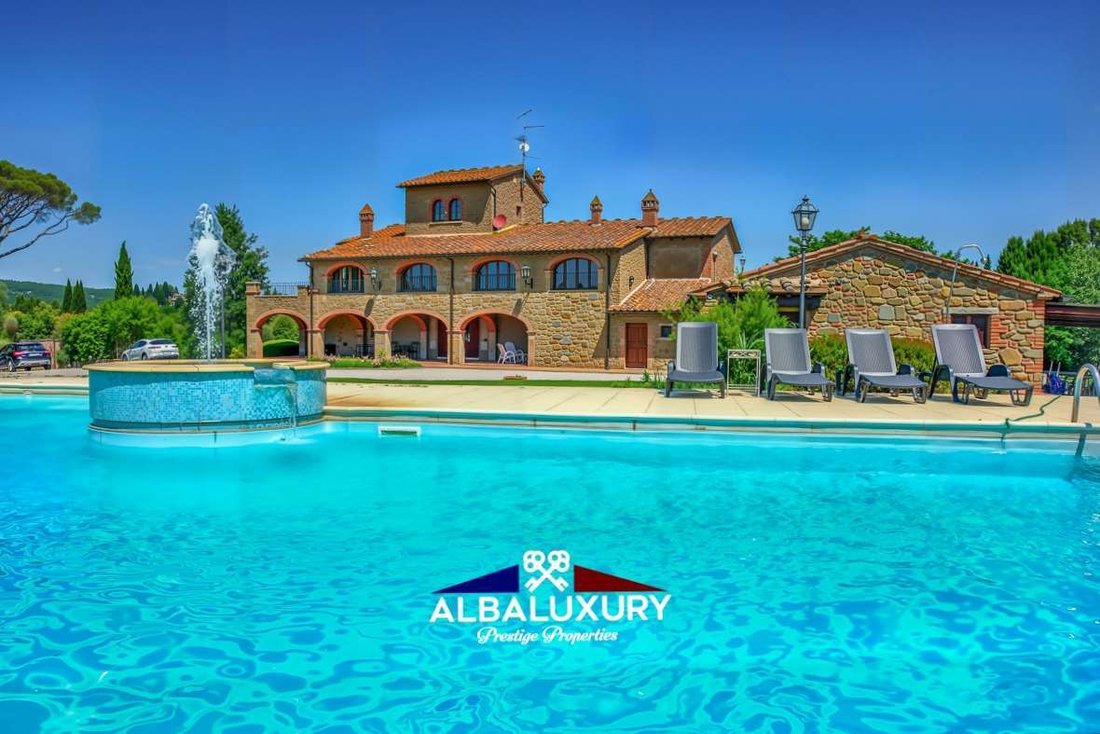 Villa in Lucignano, Toskana, Italien 1 - 15354685