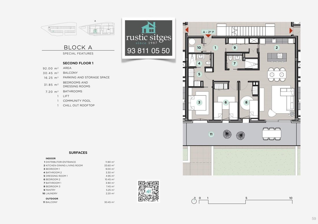 Appartamento a Sitges, Catalogna, Spagna 1 - 16614090