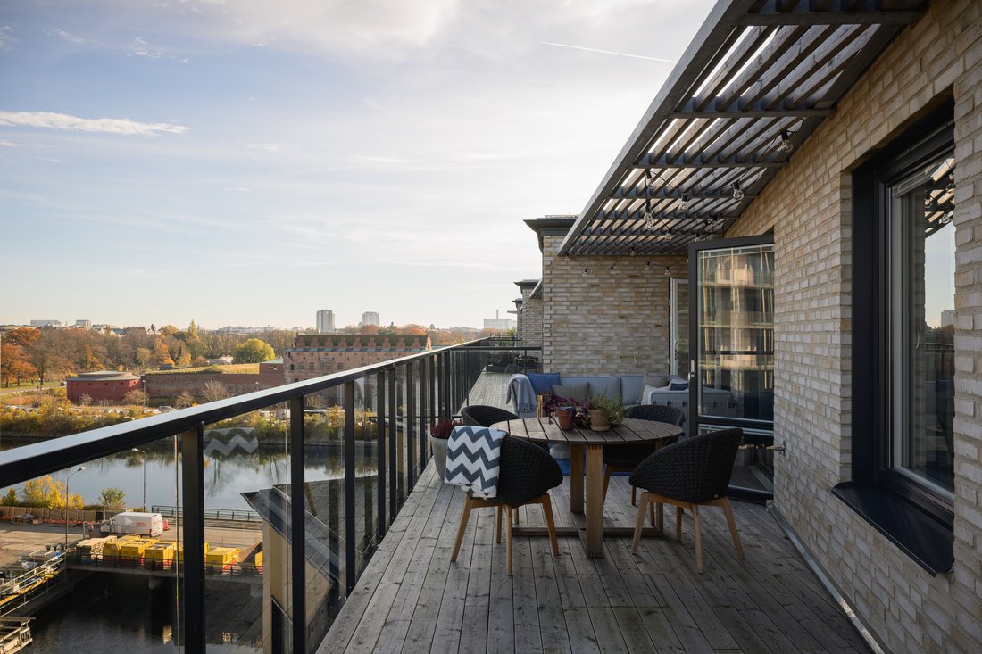 Sweden Urban Penthouse Rentals With Canal Views preview