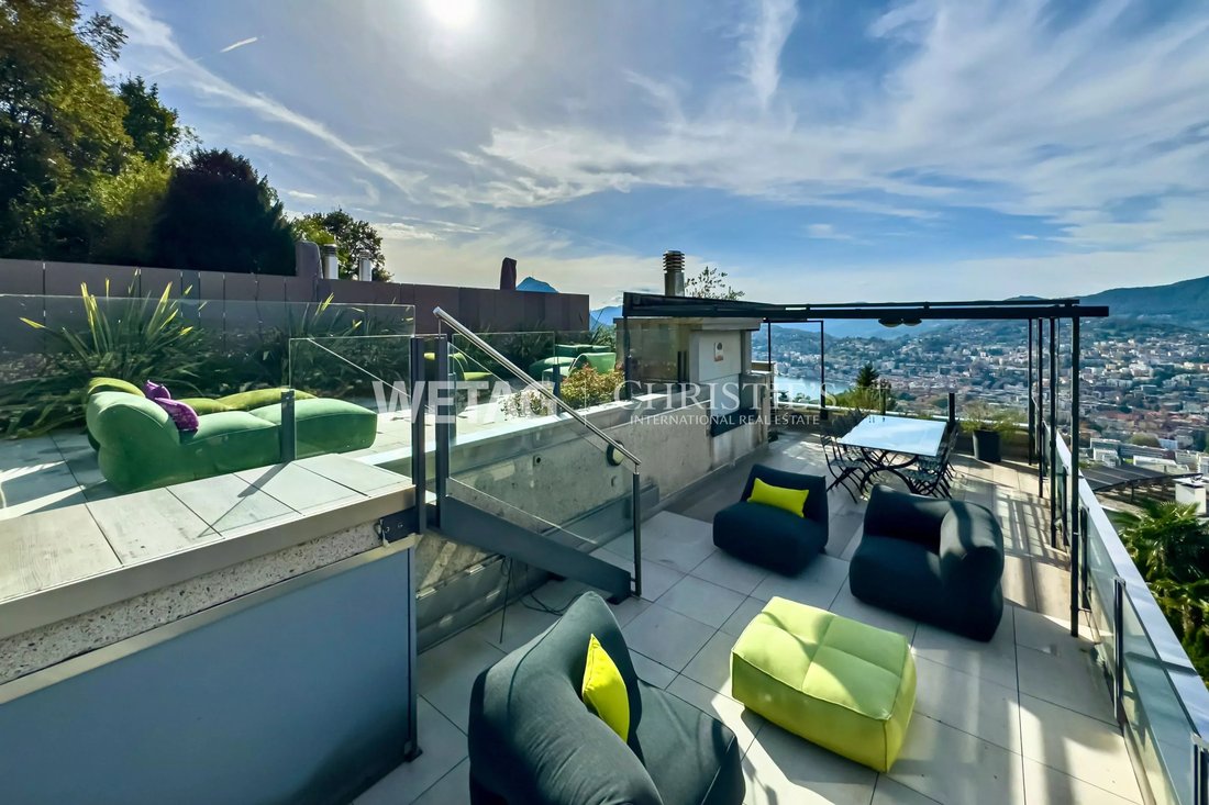 Penthouse in Lugano, Ticino, Switzerland 1 - 14895727
