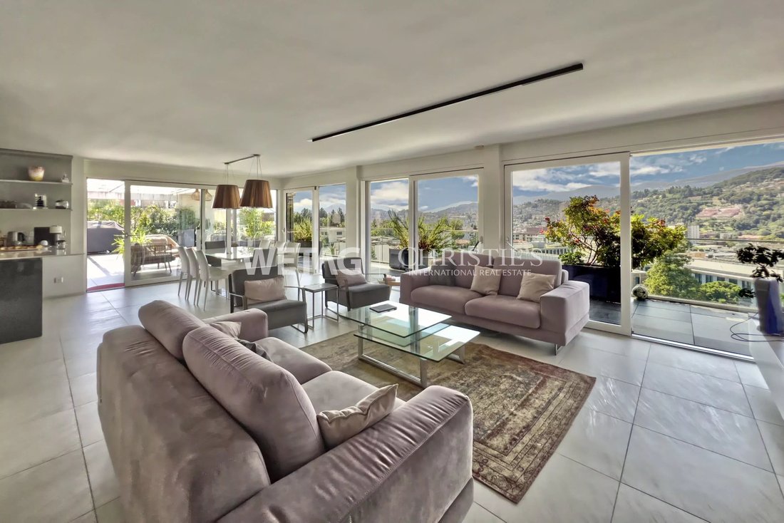 Penthouse in Lugano, Ticino, Switzerland 3 - 13214731