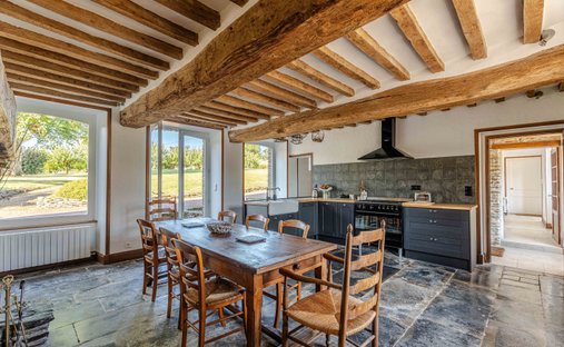 20 Minutes From The Sea : 19th C. Neogothic Style Chateau In Normandy