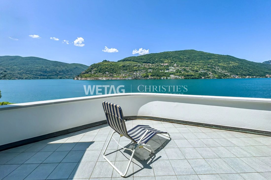 Panoramic Terrace With Wide & Wonderful 180° View Of Lake Lugano
