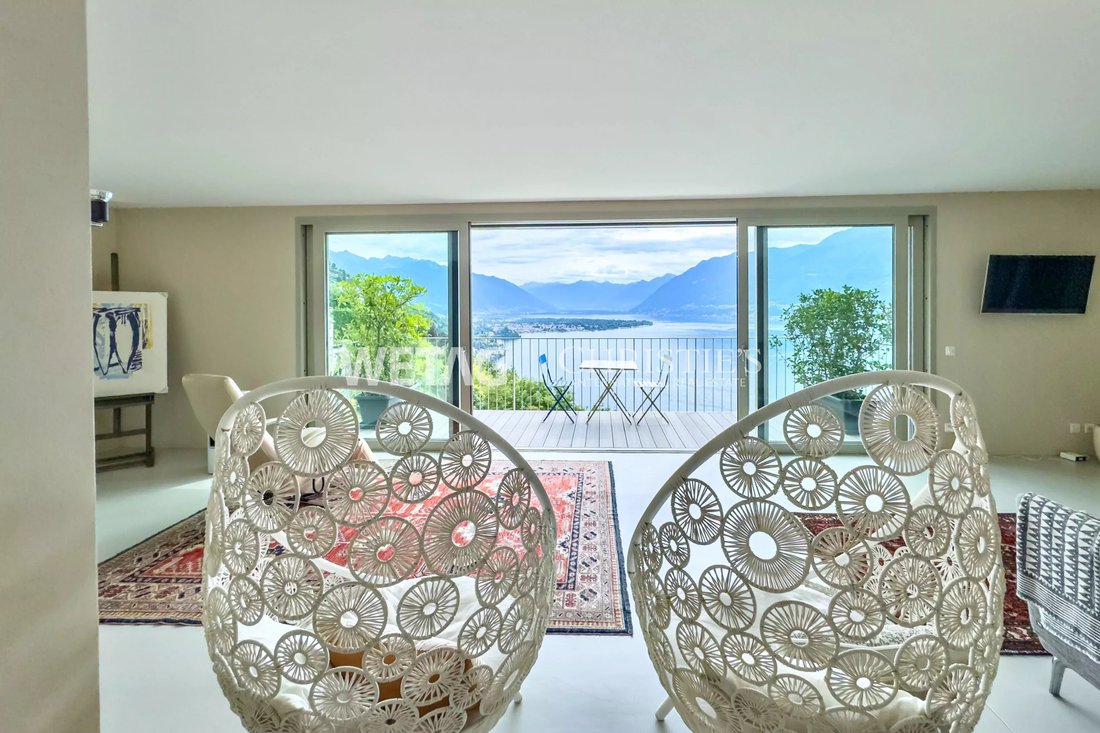 Villa a Ronco sopra Ascona, Ticino, Svizzera 1 - 16076772