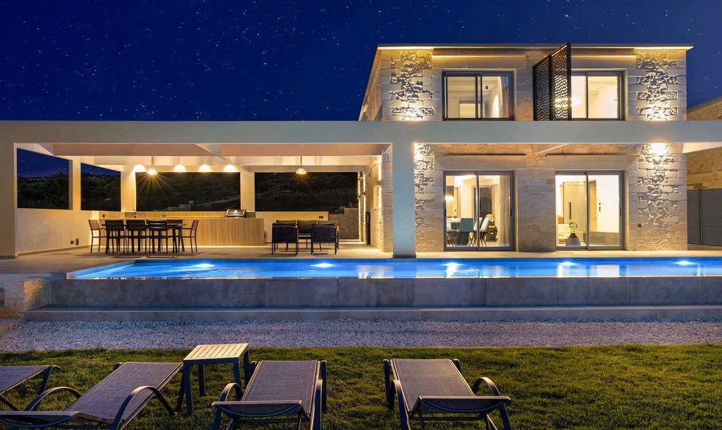 Newly Built Villa With Wide Open Sea Views In Crete, Greece For Sale ...