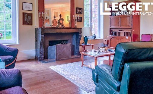 Castle for Sale in Saint-Antonin-de-Sommaire, Normandy, France