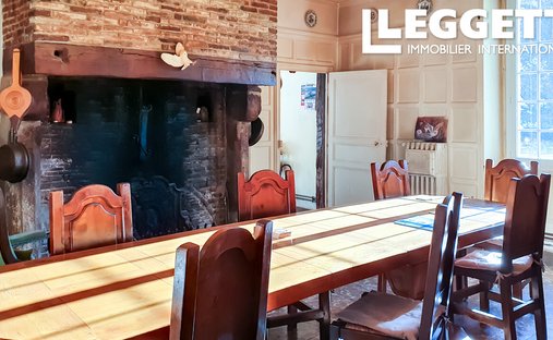 Castle for Sale in Saint-Antonin-de-Sommaire, Normandy, France