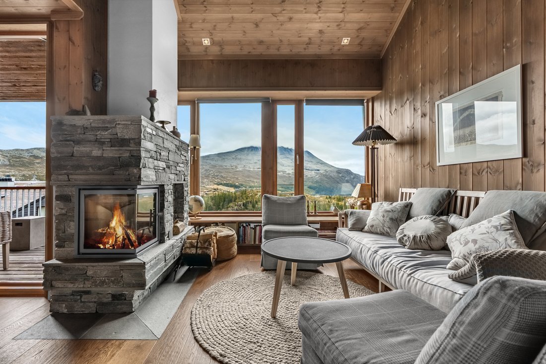 Beautiful view of Norwegian Scandinavian Penthouse Apartment For Sale