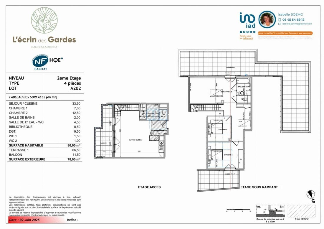 Apartment in Saint Joseph, Cannes, France 3 - 16631062