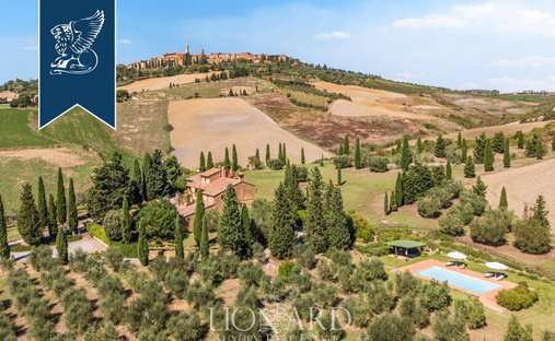 Villa en Pienza, Toscana, Italia 1