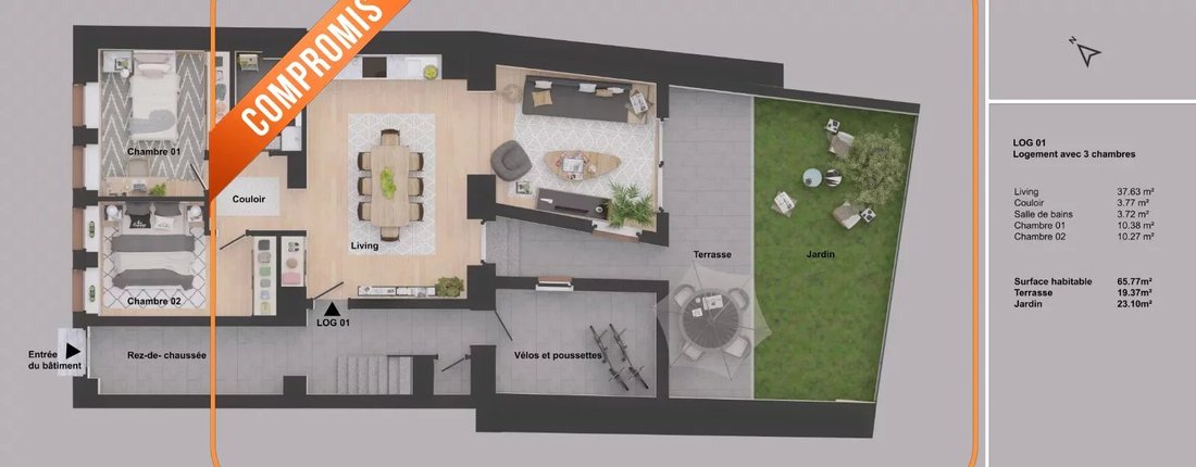 Apartment in Luxembourg, Luxembourg, Luxembourg 5 - 16597336