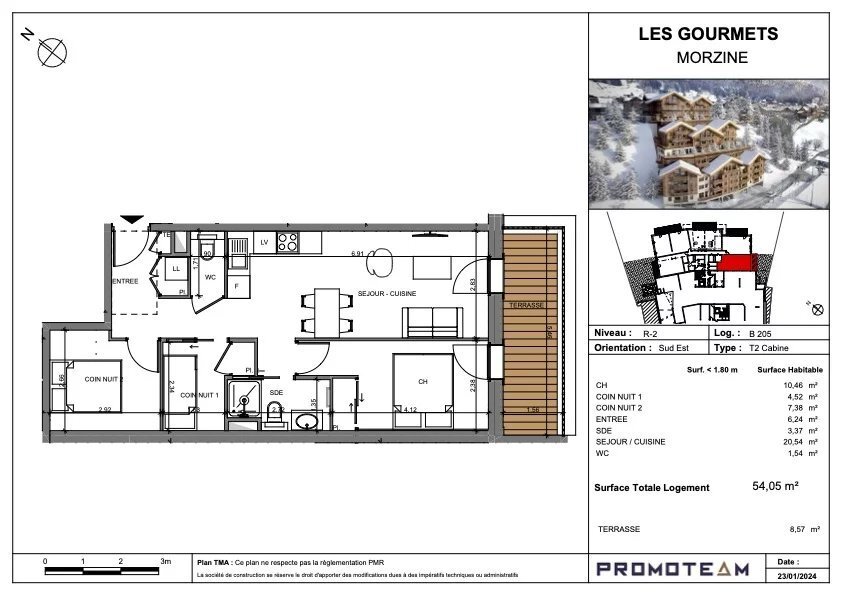 Apartment in Morzine, Auvergne-Rhône-Alpes, France 3 - 14357406