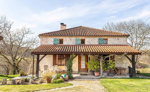 Near Villeneuve Sur Lot Magnificent Riverside Chateau With 6 Bedrooms And 8 Hectares Of Land