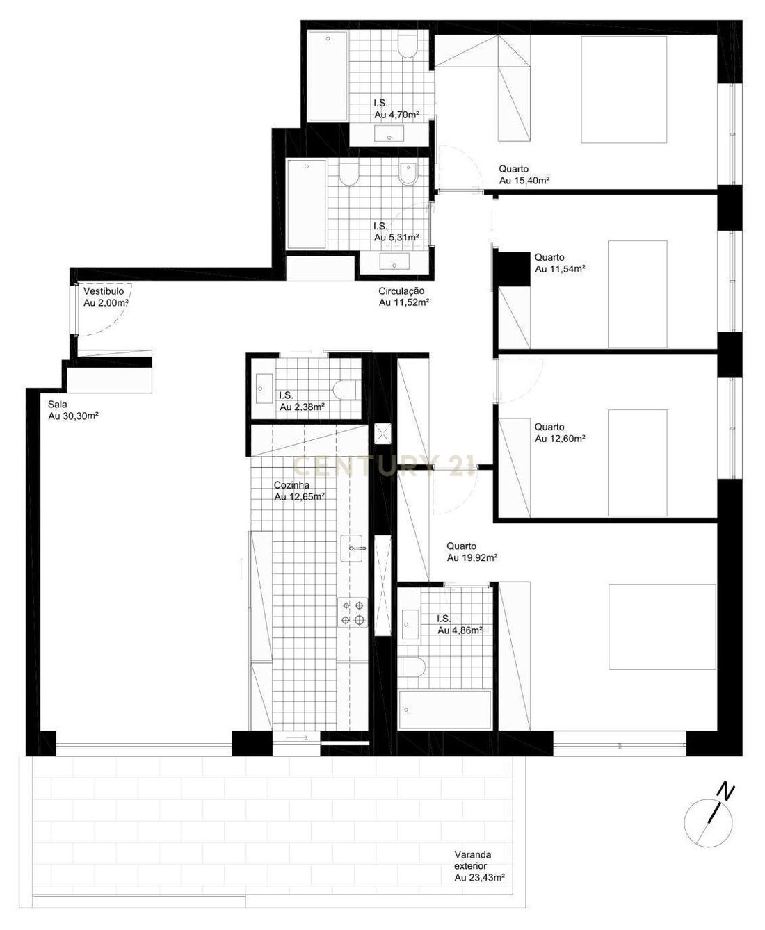 Apartment in Matosinhos e Leca da Palmeira, Porto District, Portugal 2 - 16307649