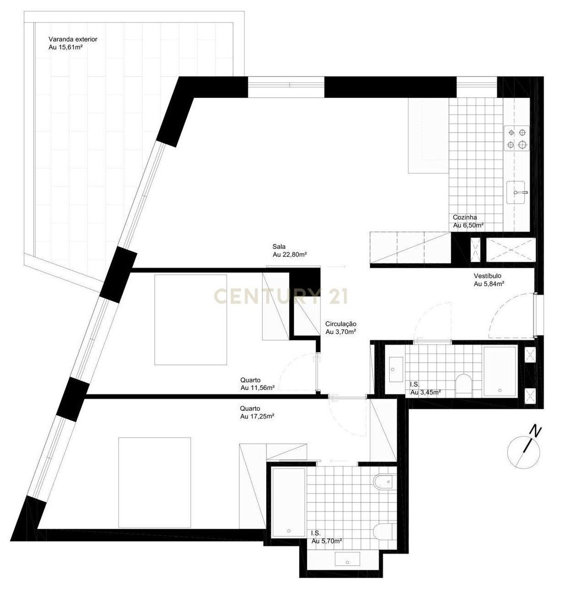 Apartment in Matosinhos e Leca da Palmeira, Porto District, Portugal 2 - 16307644