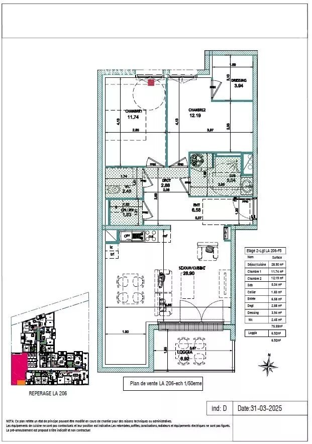 Apartment in Deauville, Normandy, France 3 - 16644036