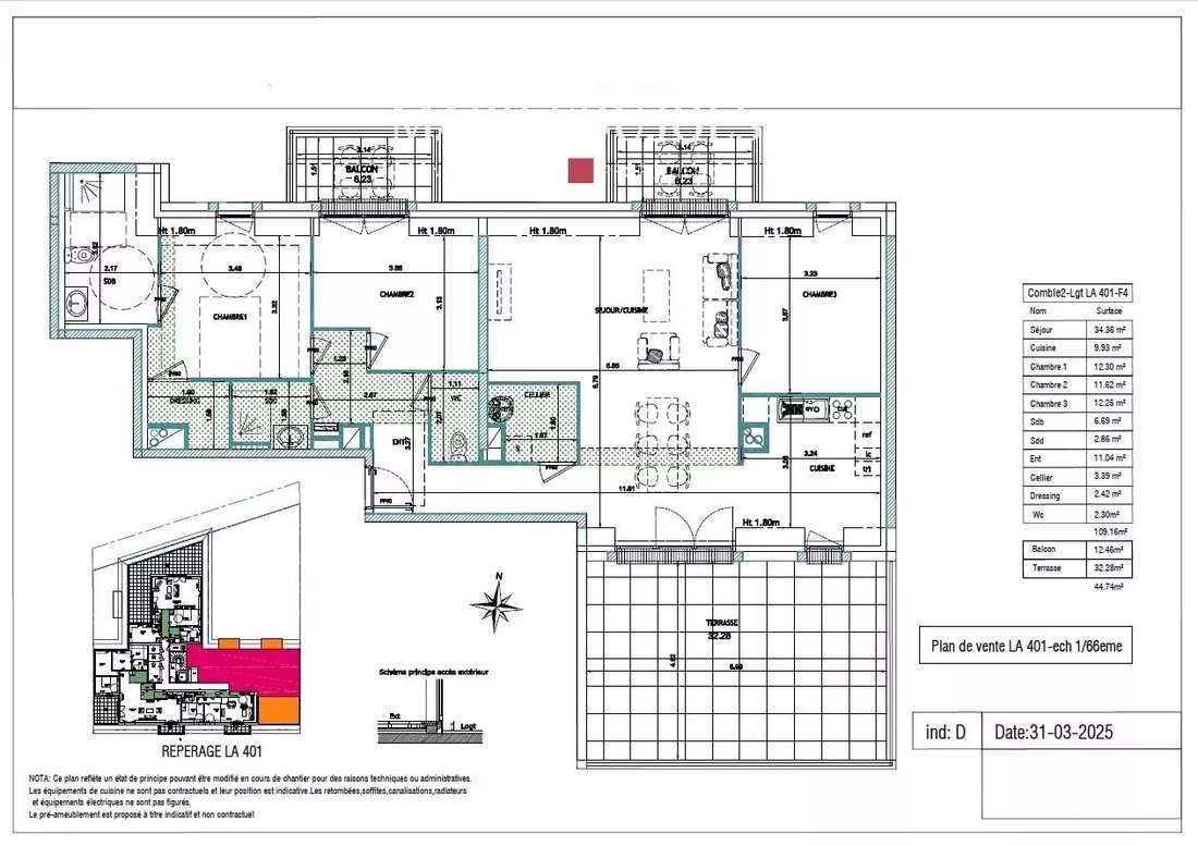 Apartment in Deauville, Normandy, France 4 - 16644037