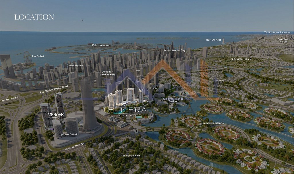 Penthouse in Jumeirah Islands / Juzur Jumeirah, Dubai, United Arab Emirates 3 - 16641942