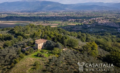 Villa a Bevagna, Umbria, Italia 1