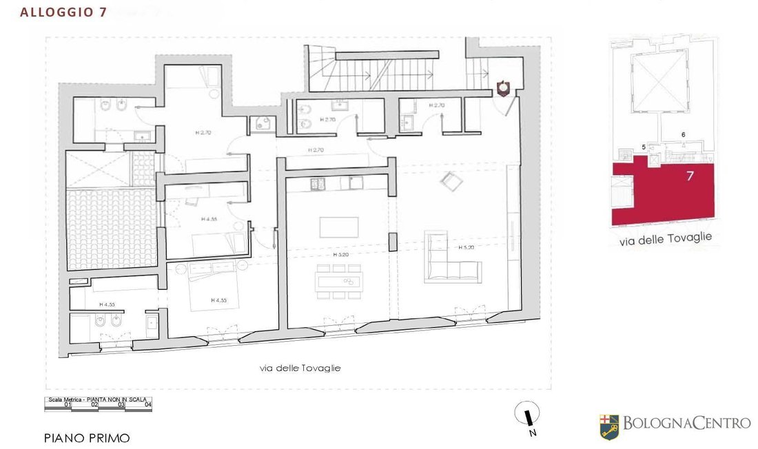 Apartment in Santo Stefano - Galvani, Bologna, Italy 4 - 16651822